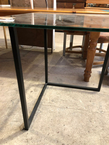 Glass & Metal Desk