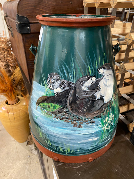 Painted Milk Jug