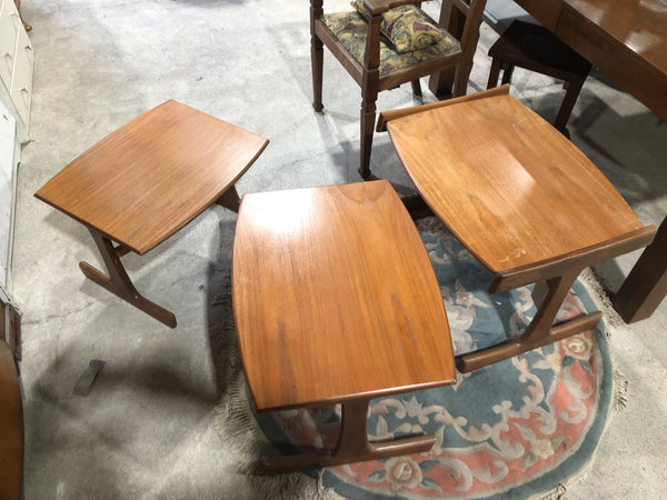 Mid Century Teak Nest of Tables