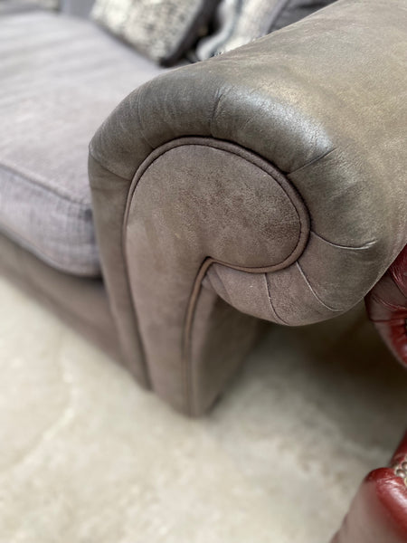 Extra Large Grey Sofa