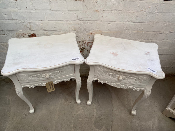 Pair of French Style End Tables
