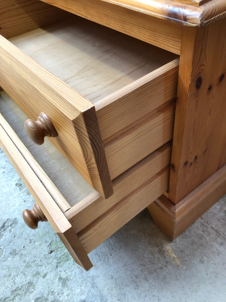 Pine Triple Wardrobe