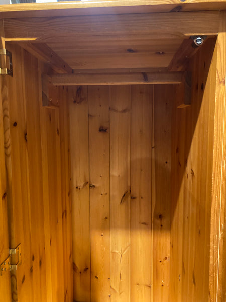 REF - Pine Compact Wardrobe