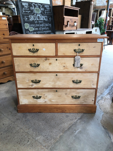 Rustic Pine Chest of Drawers