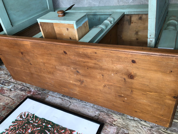 Painted Rustic Pine Sideboard