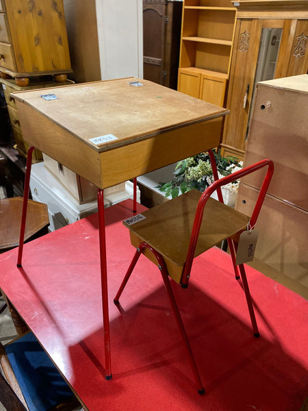 Vintage School Desk & Chair