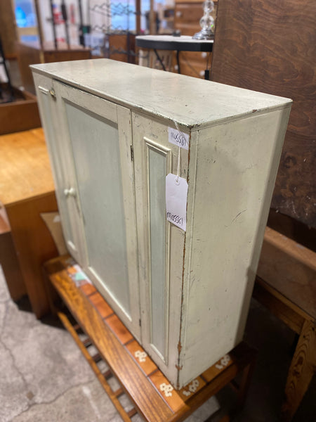 GHC - Rustic Painted Wall Cupboard