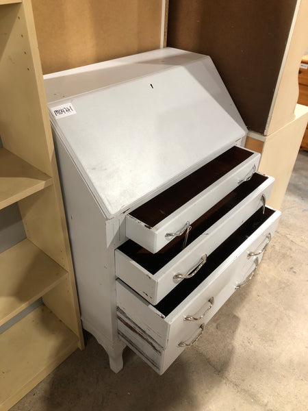 Grey Painted Bureau