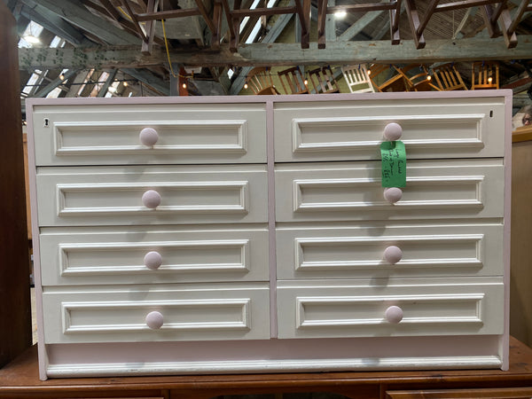 Large Painted Six Drawer Chest of Drawers