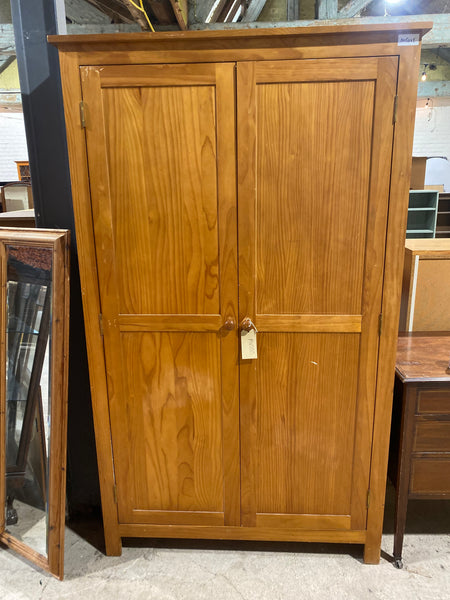Large Pine Double Wardrobe