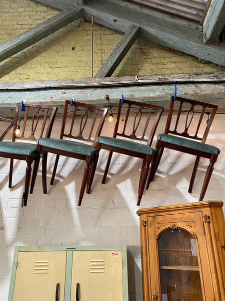 Set of 4 Regency Style Dining Chairs