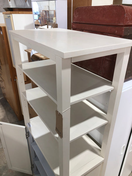 Bathroom Storage Shelves with Cupboard