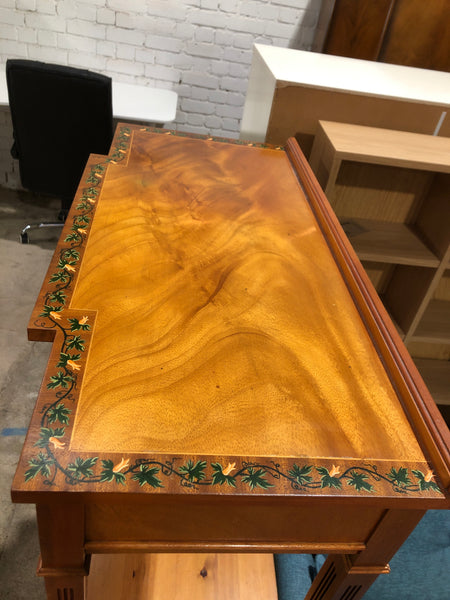 GHC - Console Table with Decorative Floral Detail