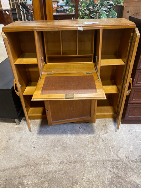 Mid century bureau and storage