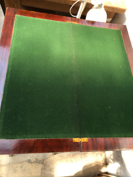Mahogany Games Table