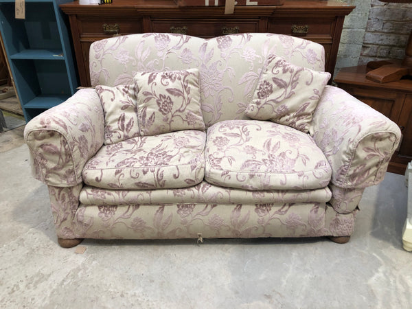 Antique Floral 2 Seater Sofa