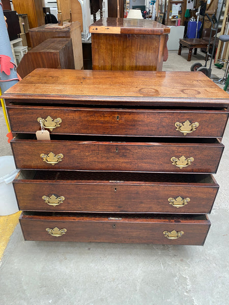 Antique Georgian Oak Chest of Drawers