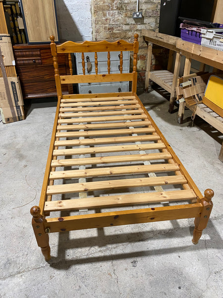Pine Single Bed Frame