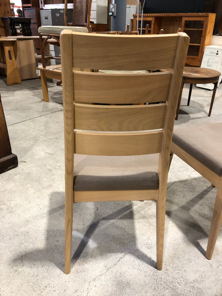 Ercol Romana Oak Dining Chairs Pair