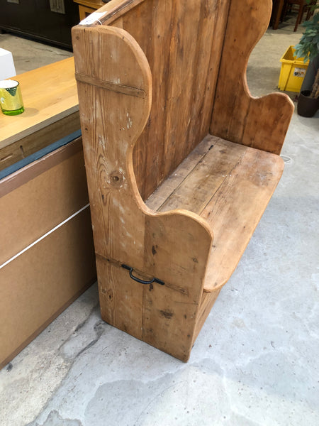 GHC - Rustic Pine Monks Bench