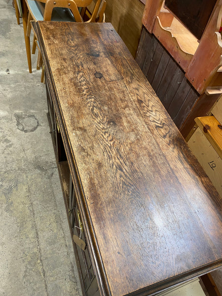 Large Vintage Oak Desk