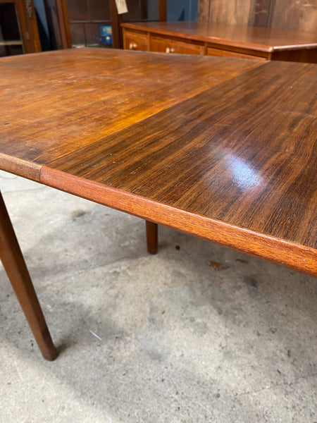 Mid Century Teak Gordon Russell Extending Dining Table