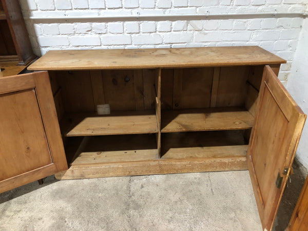 Rustic Pitch Pine Sideboard