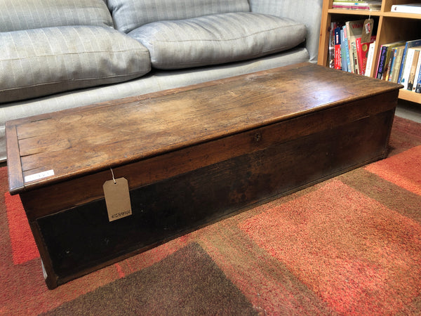 Antique Oak Blanket Box