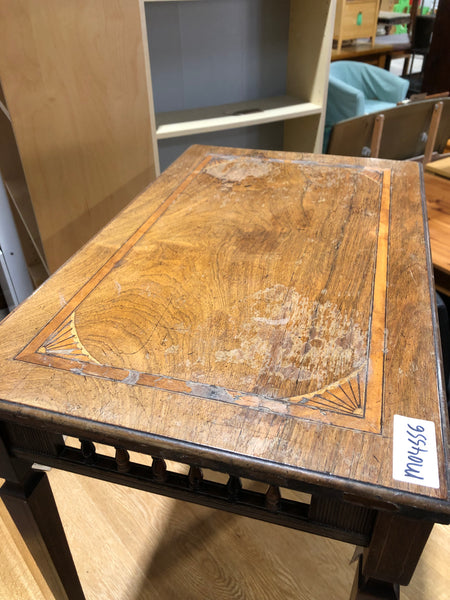 Antique Inlaid Occasional Table