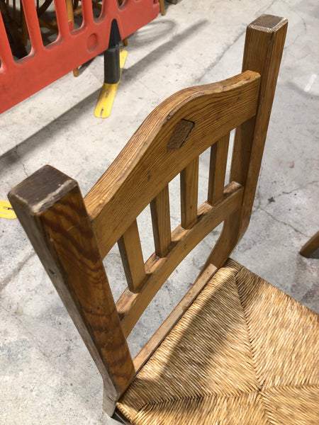 Solid Pine Dining Table & 4 Chairs