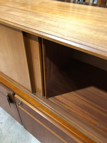 Vintage Teak Low Sideboard