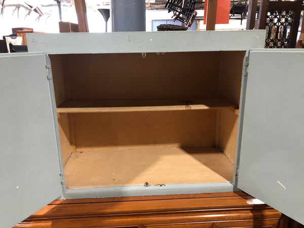 Blue Painted Cupboard