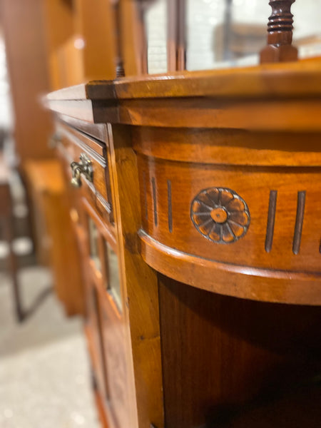 Antique Mirrored Back Chiffonier