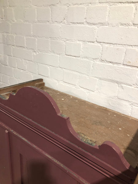 Vintage Purple Single Wardrobe/Cupboard