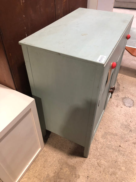 Upcycled Blue Cupboard