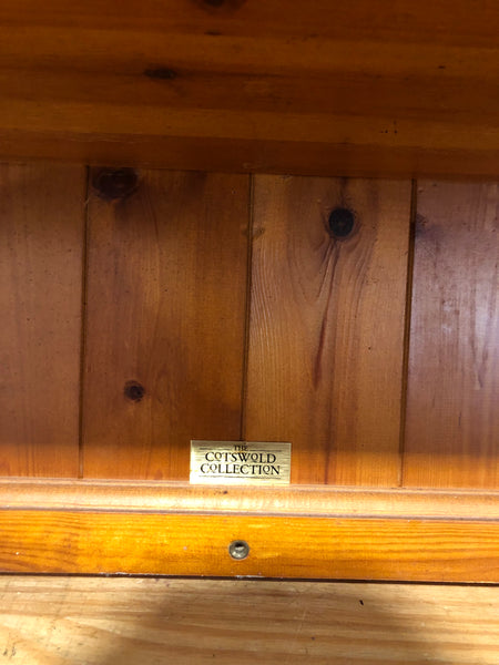 Pine Wall Display Cabinet