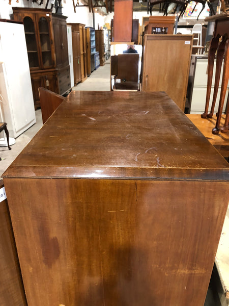 Vintage Tallboy Linen Cupboard with Drawers