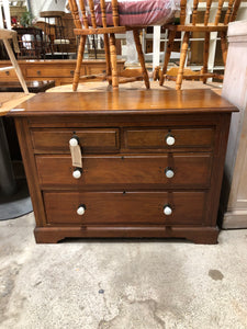 Antique Two over Three Chest of Drawers