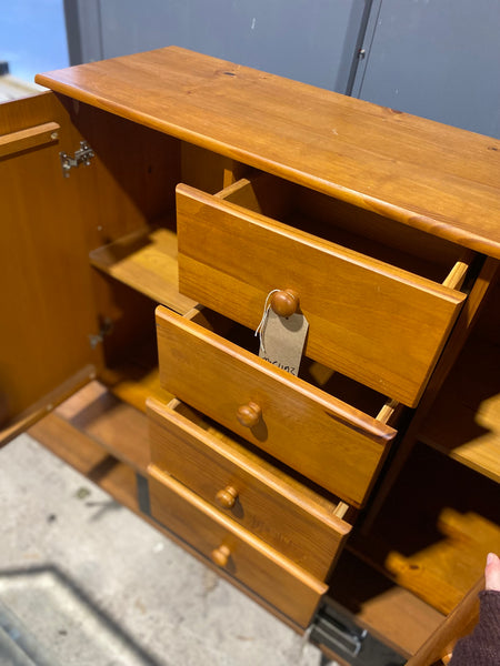 Pine Compact Sideboard