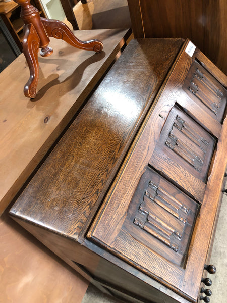 GHC - Carved Oak Bureau