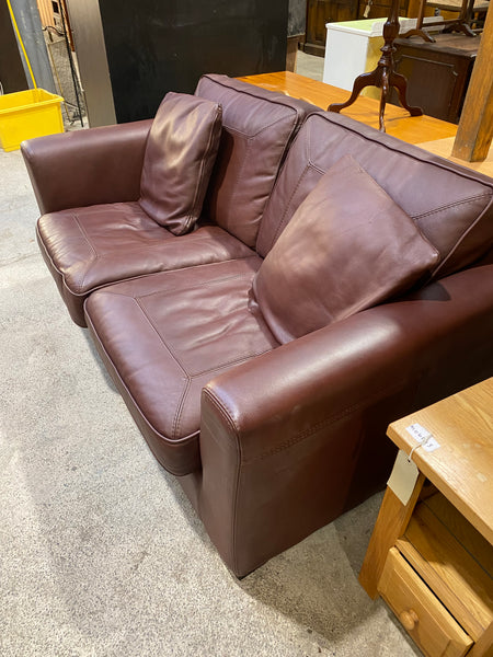 Two Seater Faux Leather REF
