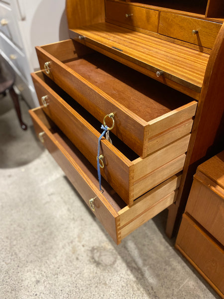 Vintage Teak Bureau