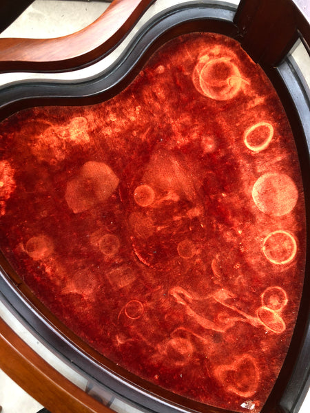 GHC - Edwardian Heart Shaped Bijouterie Table