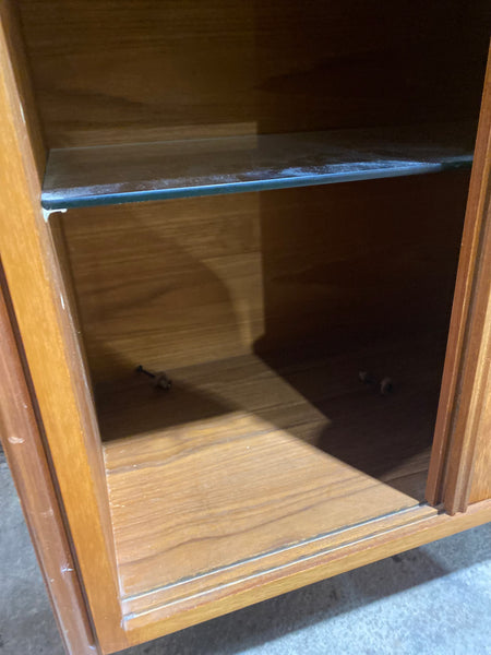 Vintage Staples Teak Ladderax 2 Bay Shelving Unit