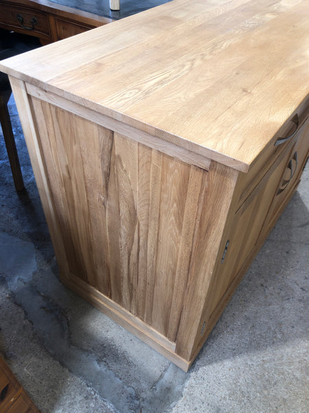 Oak Hidden Home Office Cupboard
