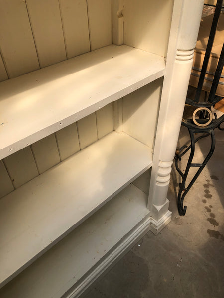 Solid Pine Painted Tall Bookcase