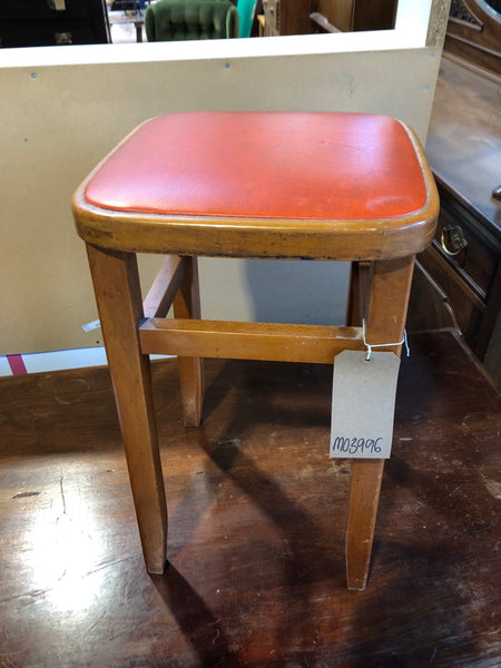 GHC - Vintage Leather Topped Stool