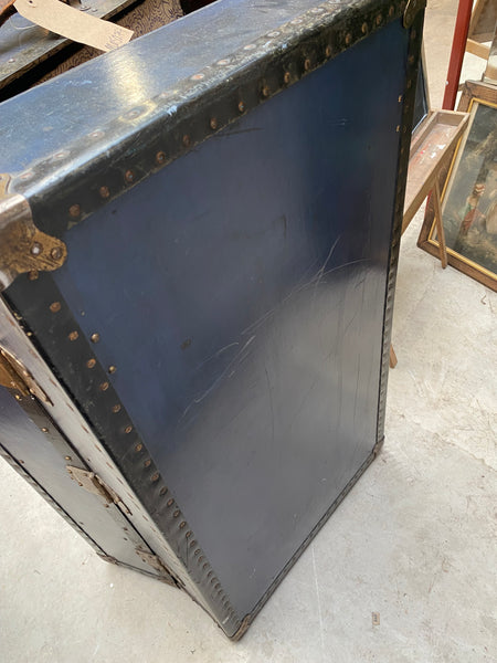 Vintage Wardrobe Steamer Trunk