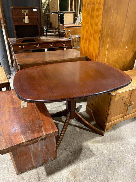 Mahogany Extendable Dining Table