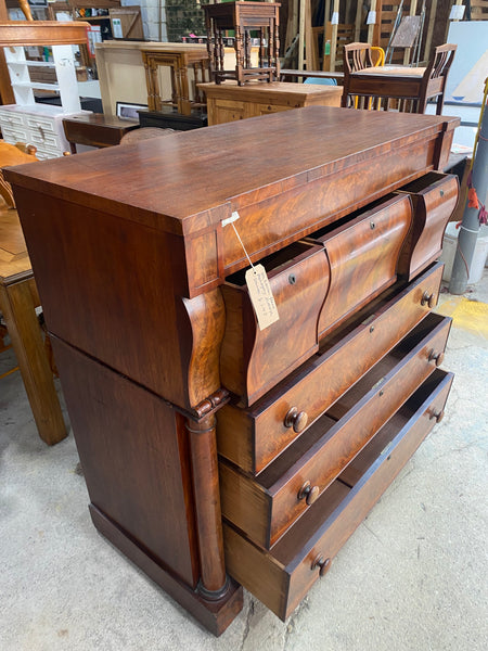 Victorian Flamed Mahogany Scottish Drawers